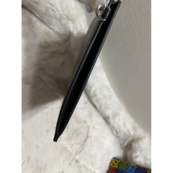 New Gucci GG Supreme Monogram Psychedelic Portfolio Pouch clutch wristlet bag - Picture 8 of 11